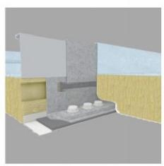 ① 360° of Lock Roofing Joints