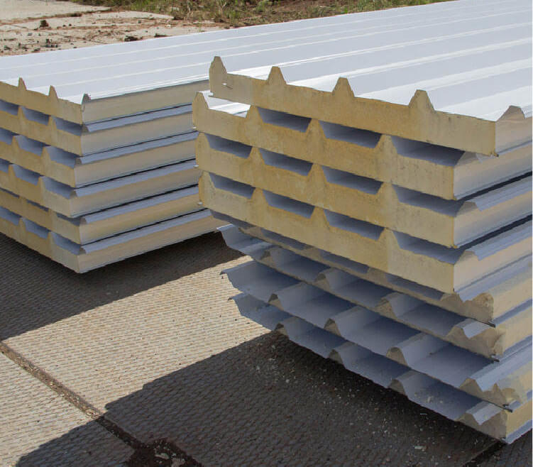 metal sandwich panel roof